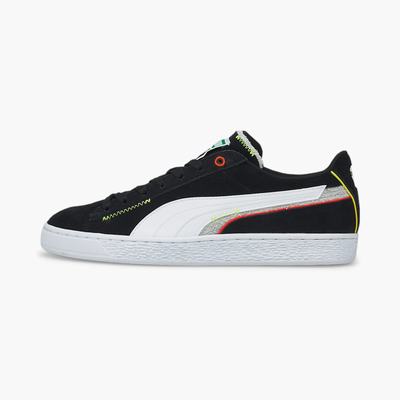 Dámské Tenisky Puma Suede Displaced Černé/Bílé | PU6943-A16