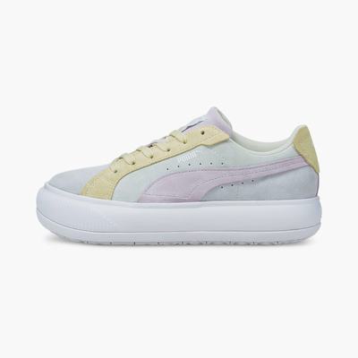 Dámské Tenisky Puma Suede Mayu Raw Bílé | PU8190-B26