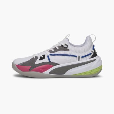 Pánské Basketbalové Boty Puma Rs-Dreamer Bílé/Šedé/Fialové | PU3508-G71