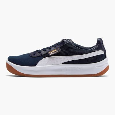 Pánské Tenisky Puma California Běžné Tmavě Blankyt/Bílé/Zlaté | PU8204-W87