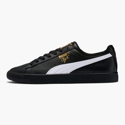 Pánské Tenisky Puma Clyde Core Foil Černé/Bílé/Zlaté | PU9076-K08