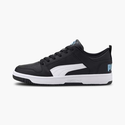 Pánské Tenisky Puma PUMA Rebound LayUp Lo Černé/Blankyt | PU2647-C39