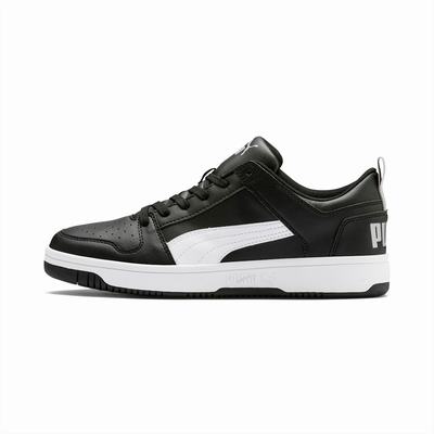 Pánské Tenisky Puma PUMA Rebound LayUp Lo Černé/Bílé | PU9704-Z31