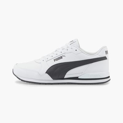 Pánské Tenisky Puma ST Runner v3 L Bílé/Černé | PU6584-M83