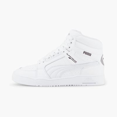 Pánské Tenisky Puma Slipstream Mid Bílé/Černé | PU7186-H08