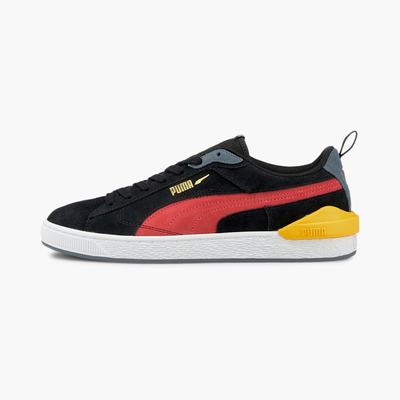 Pánské Tenisky Puma Suede Bloc Černé/Růžové | PU7385-X94