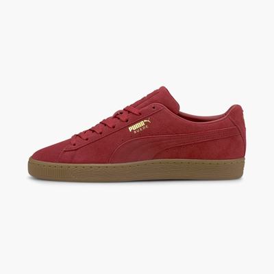 Pánské Tenisky Puma Suede Gum Červené | PU0984-M41