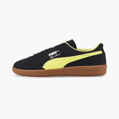 Pánské Tenisky Puma Vlado Stenzel Suede Černé/Citrón | PU5932-E61